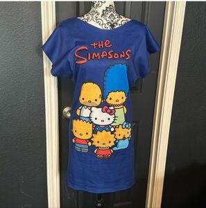 Japan La Simpsons x hello kitty dress